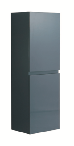 KDK 400mm Tall Unit 100% Waterproof Pvc Dark Grey